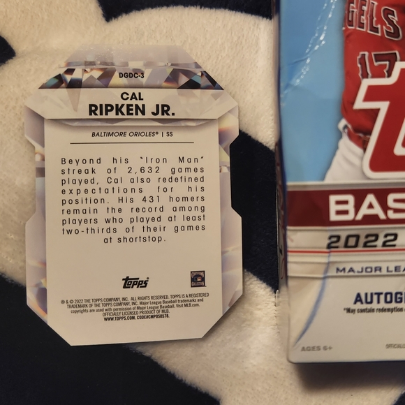 MLB Card "Cal Ripken JR." ⚾️ - Picture 2 of 2